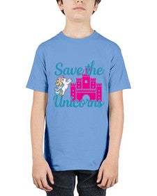save the unicorns 389# - unicorn - Youth Tee Unisex