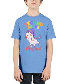 second Grade is Magical Unicorn 821# - second grade - Youth Tee Unisex