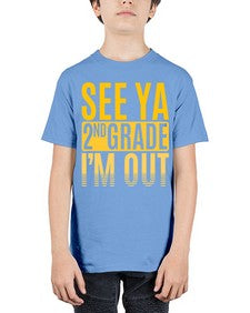 see ya second grade im out 843# - second grade - Youth Tee Unisex