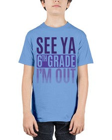 see ya sixth grade im out 844# - sixth grade - Youth Tee Unisex