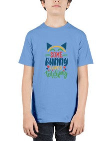 some bunny loves teaching Style 358# - teacher - Youth Tee Unisex