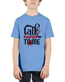talk murder to me 1145# - true crime - Youth Tee Unisex