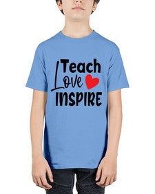 teach love inspre Style 370# - teacher - Youth Tee Unisex