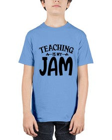 teaching is my jam Style 403# - teacher - Youth Tee Unisex