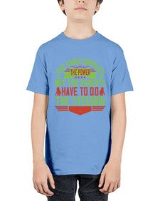 the child supplies the power but the parents have to do the steering 587# - parents day - Youth Tee Unisex