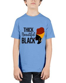 thick beautiful black Style 4# - black girls or women - Youth Tee Unisex
