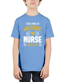 this is what an awesome Style 1548# - nurse - Youth Tee Unisex