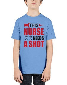 this nurse needs a shot 1559# - nurse - Youth Tee Unisex