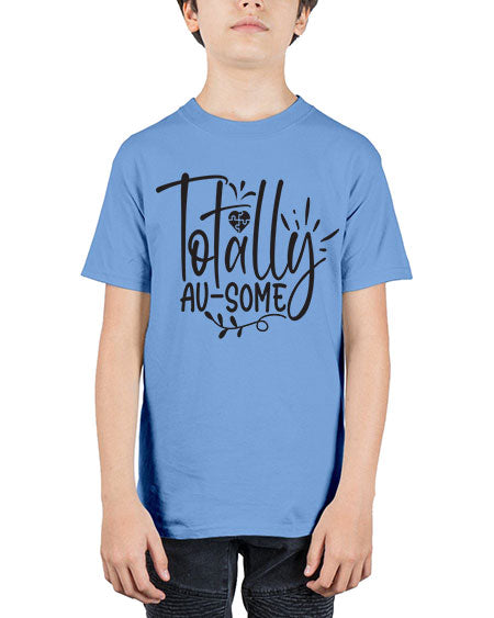 totally ausome Style 2# - autism - Youth Tee Unisex