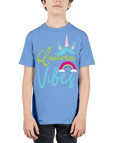 unicorn vibes 508# - unicorn - Youth Tee Unisex