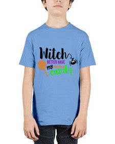witchbetterhavecandy 12# - witch - Youth Tee Unisex
