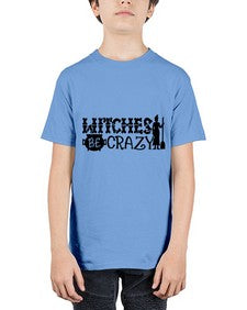witches be crazy 11# - witch - Youth Tee Unisex