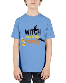 witchwaycandy 4# - witch - Youth Tee Unisex