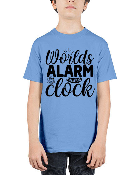 worlds cutest alarm clock 471# - baby - Youth Tee Unisex