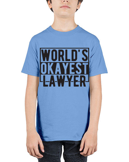 worlds okayest lawyer 1662# - lawyer - Youth Tee Unisex