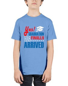 yes graduation has finally 1015# - graduation - Youth Tee Unisex