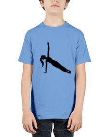 yoga pose  637# - yoga - Youth Tee Unisex
