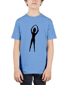 yoga pose  639# - yoga - Youth Tee Unisex