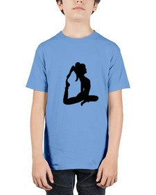 yoga pose  641# - yoga - Youth Tee Unisex