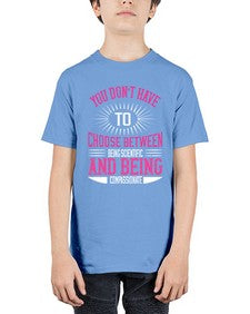 you dont have to choose between 503# - vegan - Youth Tee Unisex