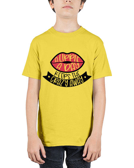 A Lippie A Day Keeps The Crazy Away Style 149# - beauty - fashion - Youth Tee Unisex