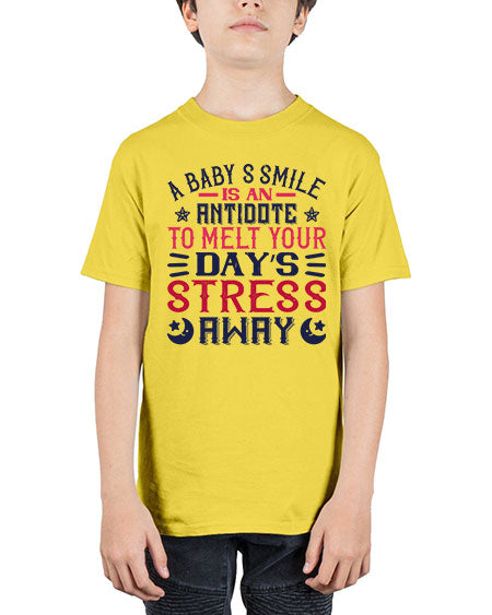 A baby’s smile is an antidote to melt your day’s stress away Style 265# - baby - Youth Tee Unisex
