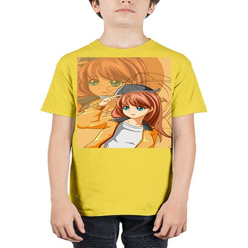 A beautiful girl 118# - anime - Youth Tee Unisex