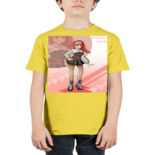 A beautiful idol girl in stage 115# - anime - Youth Tee Unisex