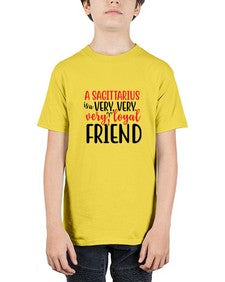 A sagittarius Is A Very Very Veryloyal Friend 60# - sagittarius - Youth Tee Unisex