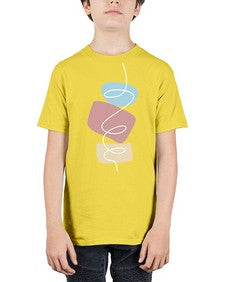 Abstract Shape 208# - art pop art - Youth Tee Unisex