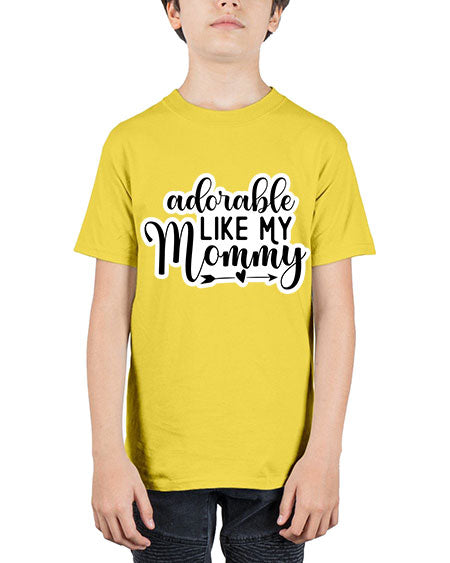 Adorable Like My Mommy 269# - baby - Youth Tee Unisex