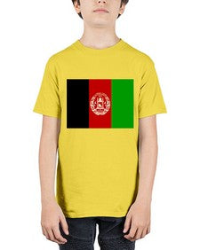 Afghanistan 275# - world flags - Youth Tee Unisex