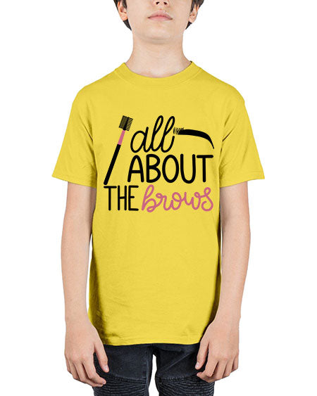 All About the Brows Style 148# - beauty - fashion - Youth Tee Unisex