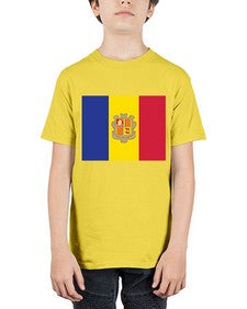 Andorra 325# - world flags - Youth Tee Unisex