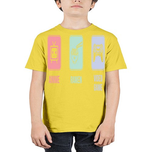 Anime Ramen Video Game Otaku Workout 219# - anime - Youth Tee Unisex