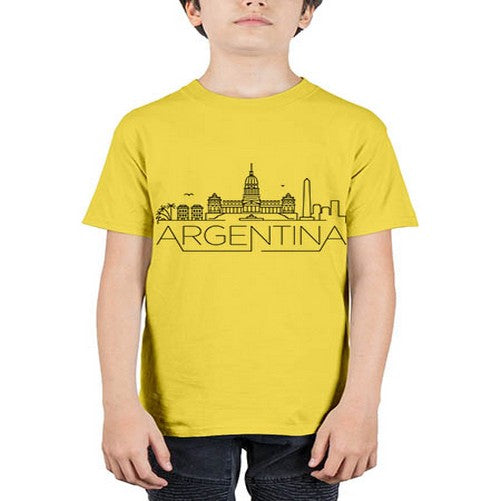 Argentina Minimal Skyline 341# - cities - Youth Tee Unisex