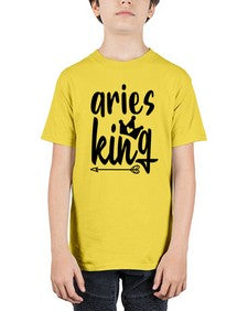 Aries king 108# - aries - Youth Tee Unisex