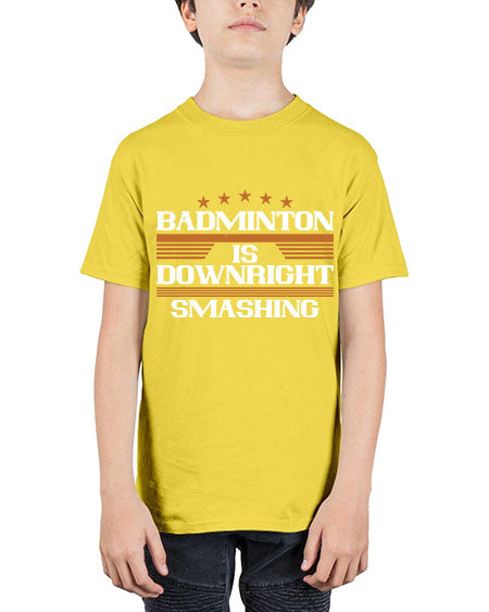 Badminton is downright smashing 1572# - badminton - Youth Tee Unisex