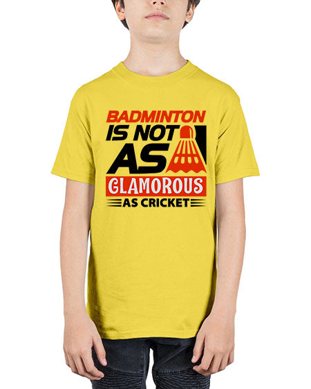 Badminton is not as 1451# - badminton - Youth Tee Unisex