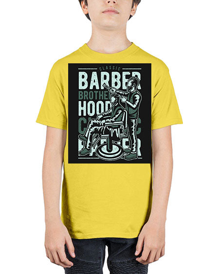 Barber Brotherhood587# - barber - Youth Tee Unisex