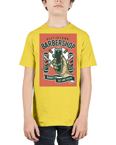 Barbershop590# - barber - Youth Tee Unisex