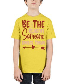 Be The Reason Someone Smiles Today Style 141# - motivation - Youth Tee Unisex