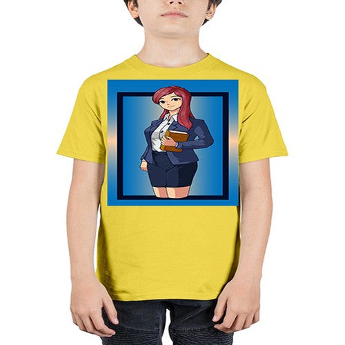 Beautiful teacher girl in teachers day 139# - anime - Youth Tee Unisex