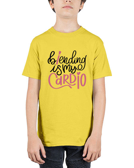 Blending is my Cardio Style 130# - beauty - fashion - Youth Tee Unisex
