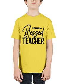 Blessed teacher 632# - teacher - Youth Tee Unisex