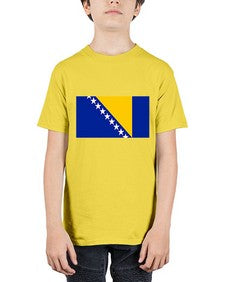 Bosnia and Herzegovina 476# - world flags - Youth Tee Unisex