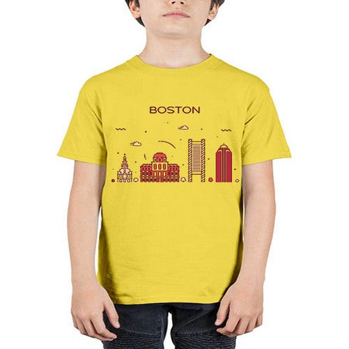 Boston 481# - cities - Youth Tee Unisex