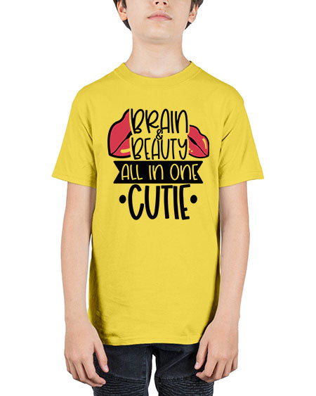 Brain Beauty All In One Cutie Style 127# - beauty - fashion - Youth Tee Unisex