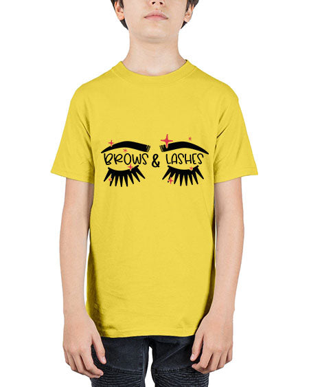 Brows Lashes Style 123# - beauty - fashion - Youth Tee Unisex