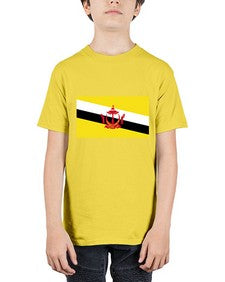 Brunei 503# - world flags - Youth Tee Unisex